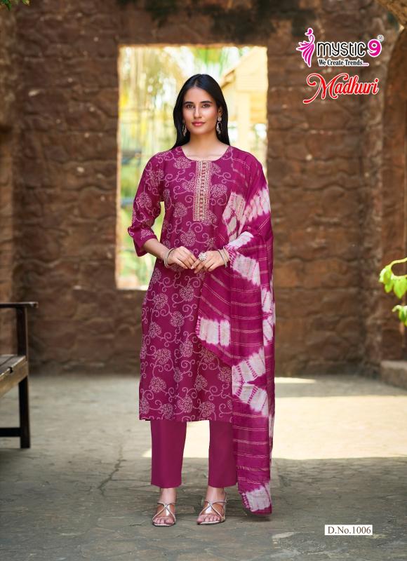 Mystic9 madhuri 1 wholesale kurtis in surat sushira